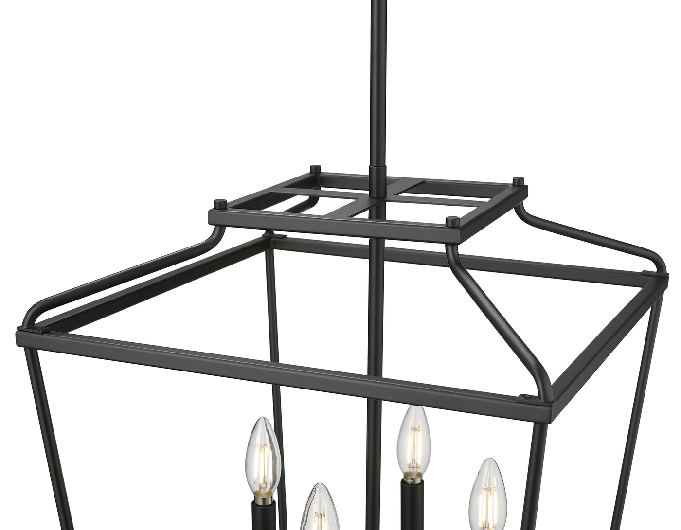 21'' Nellita Matte Black 4 Light Pendant