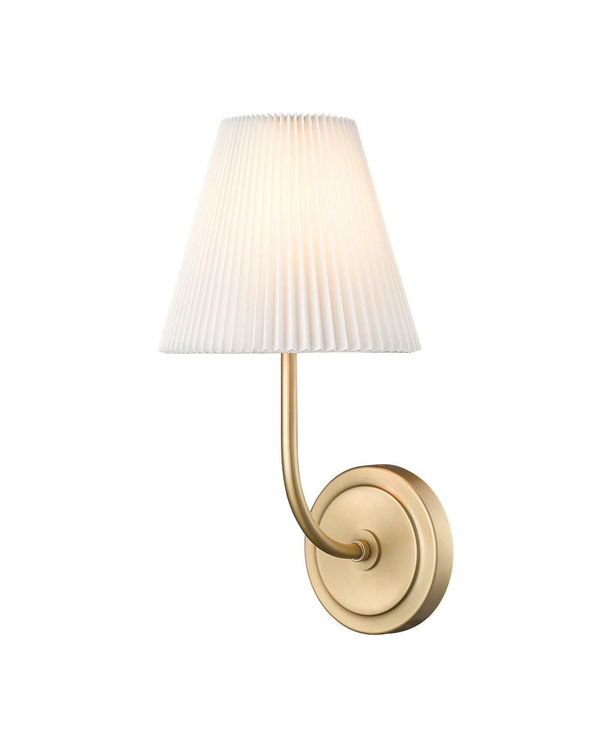 7.25'' Ami Vintage Brass 1 Light Wall Sconce