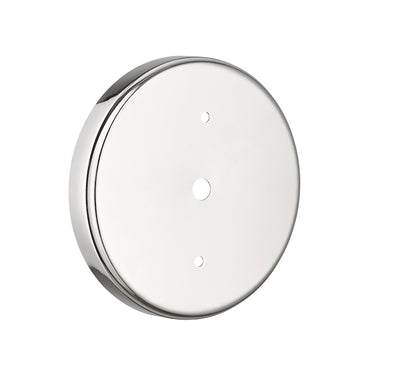 12-inch Kairo Polished Nickel 1-Light Shiny Opal Glass Pendant Light