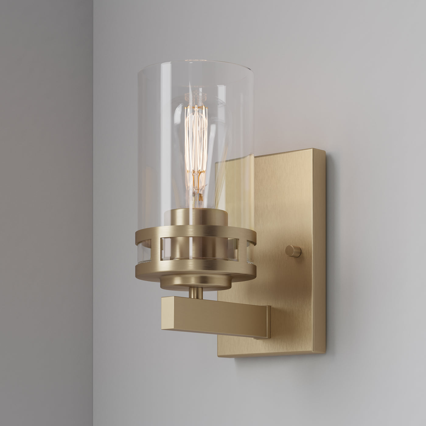 4.5'' Lunden Modern Gold 1 Light Wall Sconce