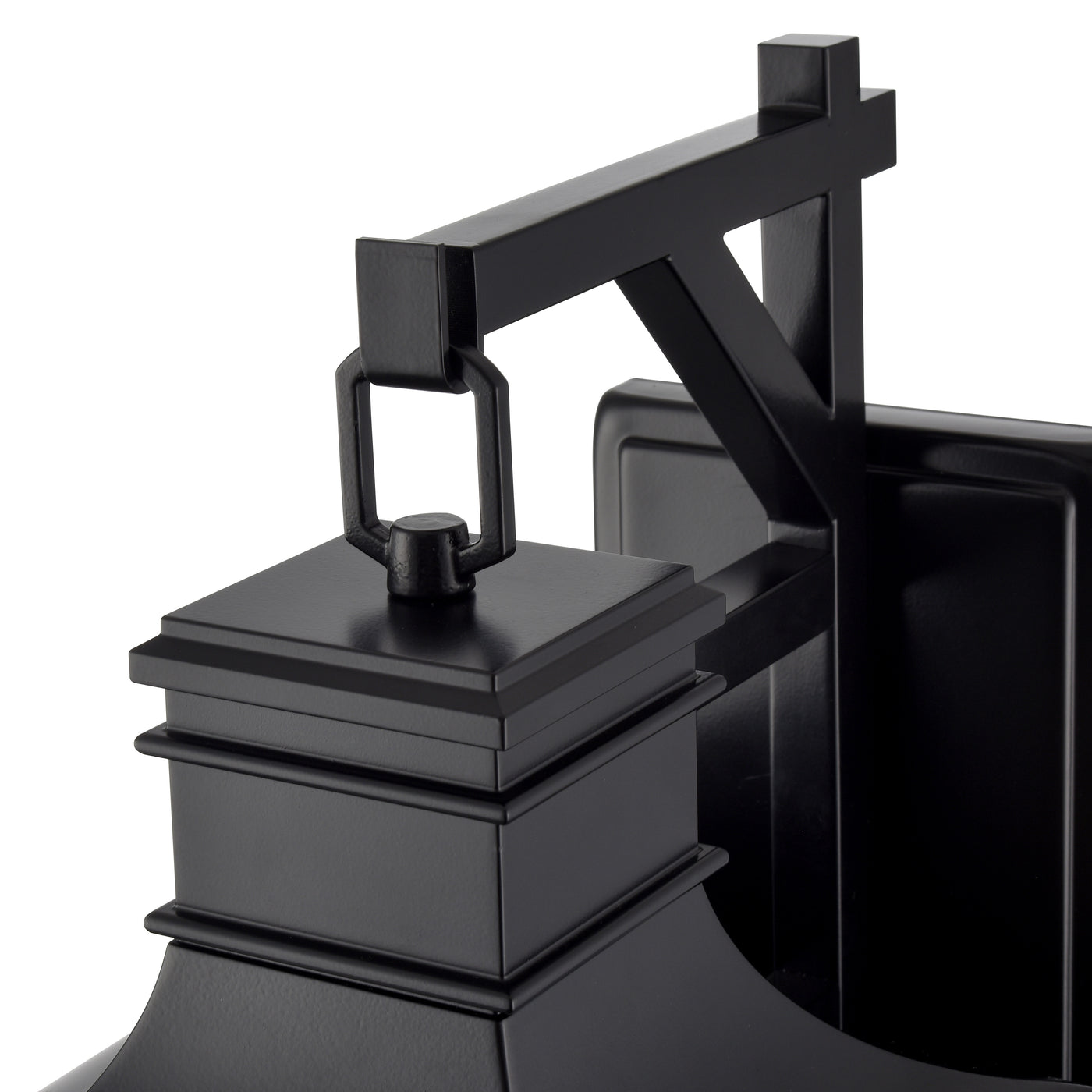 13.25'' Edenton Matte Black 4 Light Wall Sconce