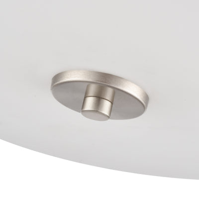 5'' Laphia Brushed Nickel 2 Light Flush Mount