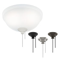 Hunter Integrated LED 3 Light Ceiling Fan Bowl