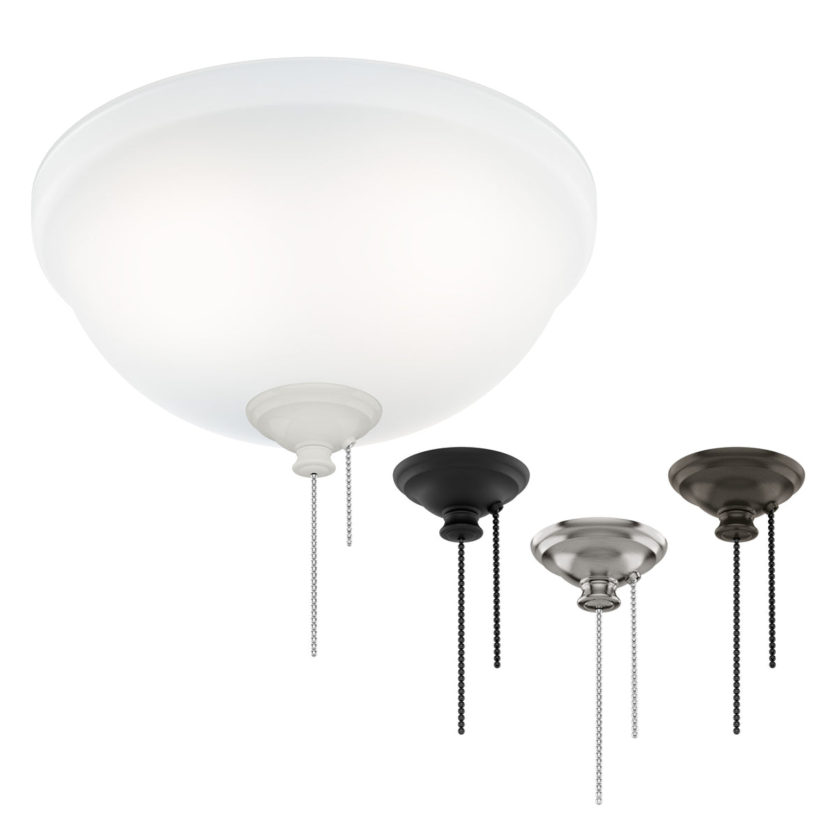 Hunter Integrated LED 3 Light Ceiling Fan Bowl