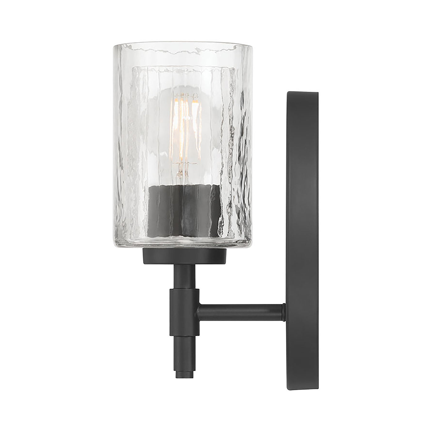 5.5'' Solventa Matte Black 1 Light Wall Sconce