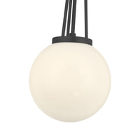 24'' Vellin Matte Black 1 Light Pendant