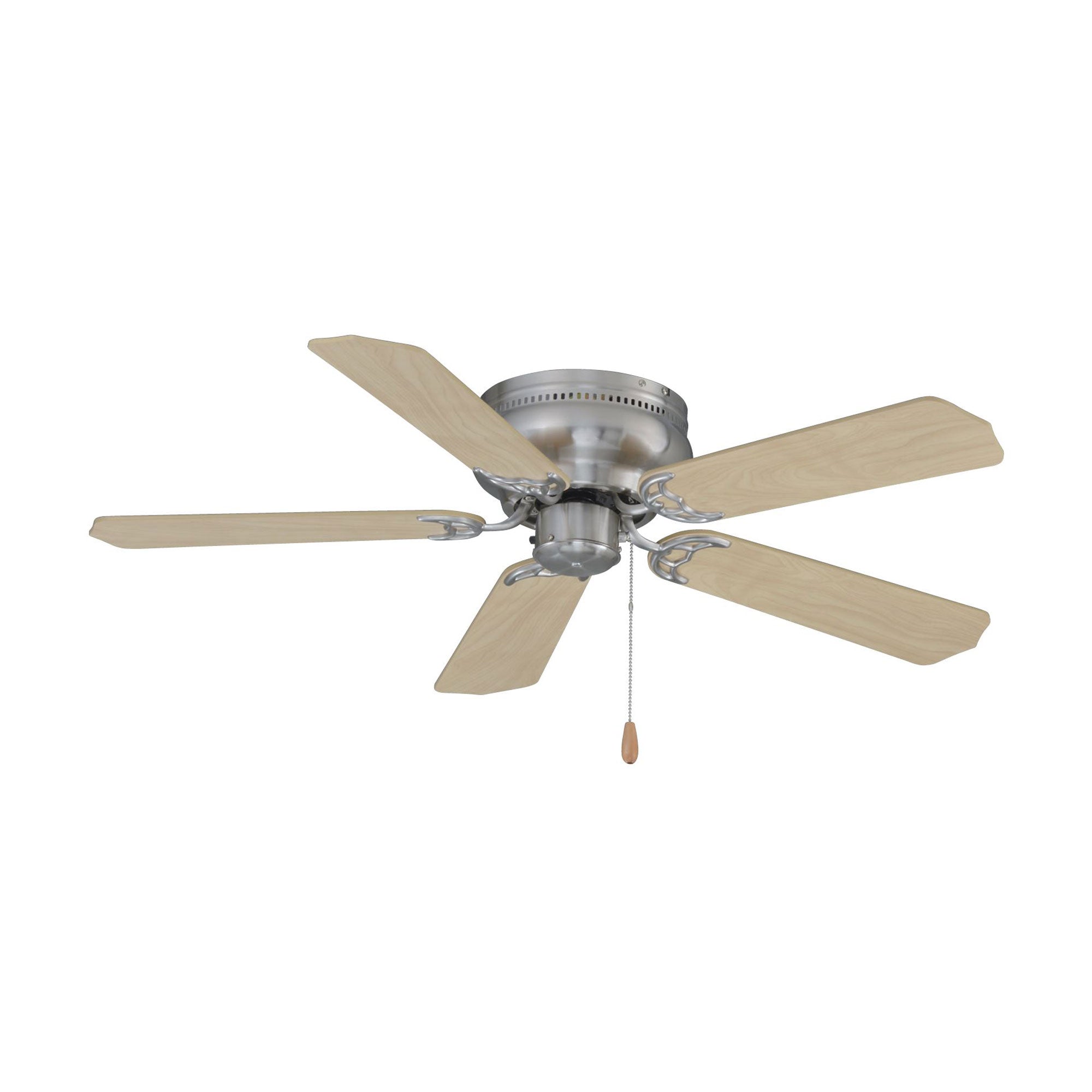 42 Inch Royal Knight AC Brushed Nickel Indoor Ceiling Fan 5-Blade Reversible