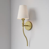 6.5'' Mairbourne Vintage Brass 1 Light Wall Sconce