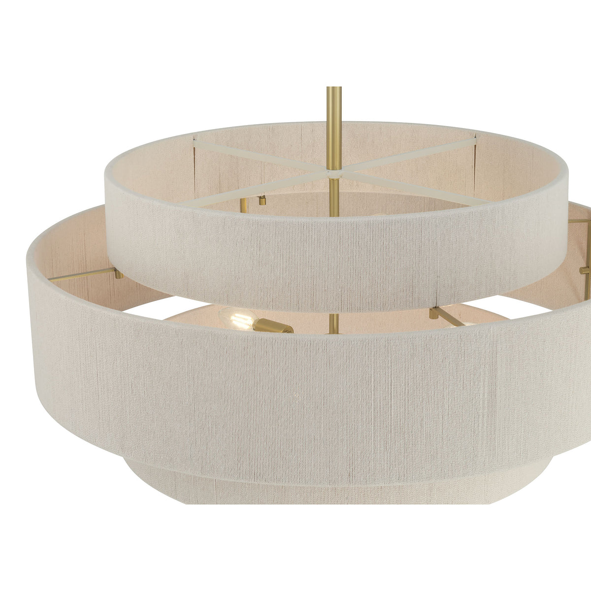 20.5'' Helbert Vintage Brass 6 Light Pendant