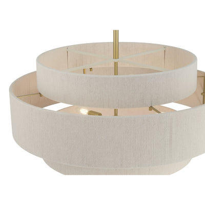 20.5'' Helbert Vintage Brass 6 Light Pendant