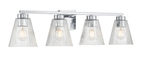 31.75'' Riville Chrome 4 Light Bath Vanity