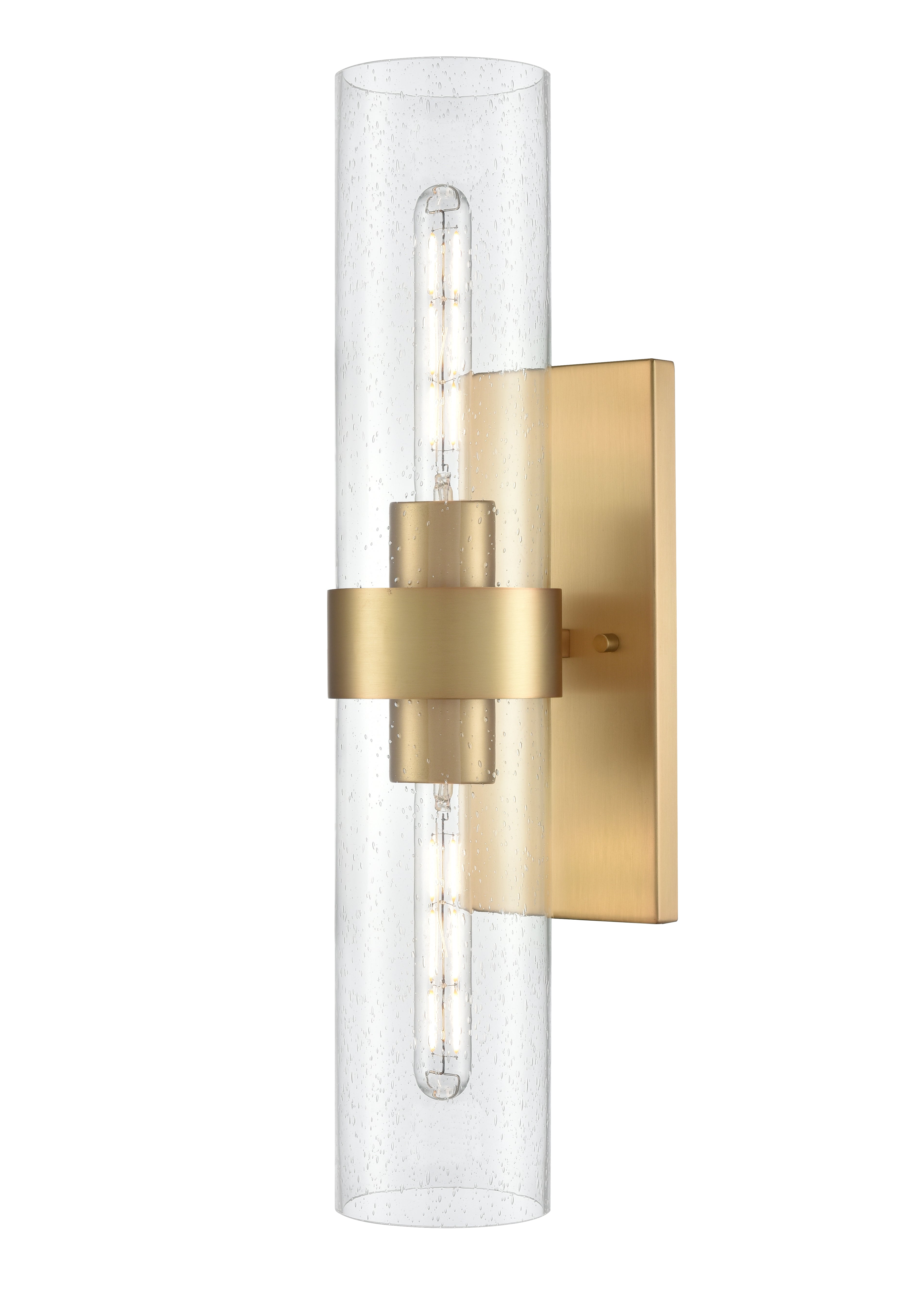 5'' Jamison Vintage Brass 2 Light Wall Sconce