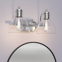 17.5'' Knightsdale Chrome 2 Light Bath Vanity