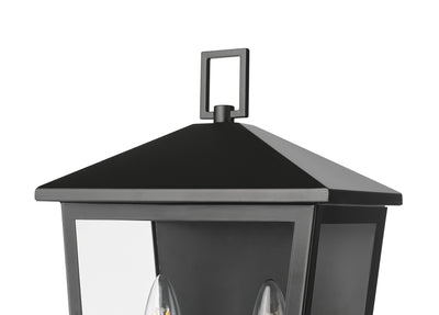 9.25'' Munger Powder Coated Black 2 Light Wall Sconce