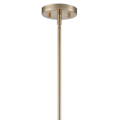 19.25'' Noelle Matte Black/Modern Gold 4 Light Pendant