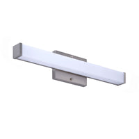 18-inch Brushed Nickel Cylinder Bath Bar Vanity Light