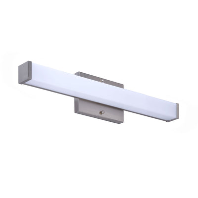 18-inch Brushed Nickel Cylinder Bath Bar Vanity Light