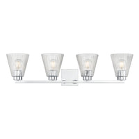 31.75'' Riville Chrome 4 Light Bath Vanity