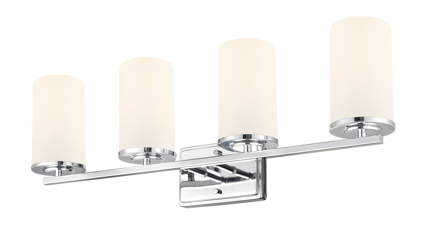 27.75'' Verlana Chrome 4 Light Bath Vanity