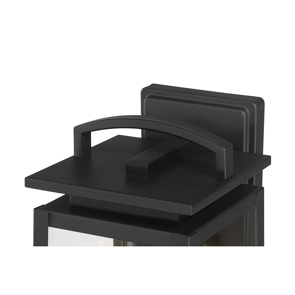 6'' Kendrix Powder Coated Black 1 Light Lantern