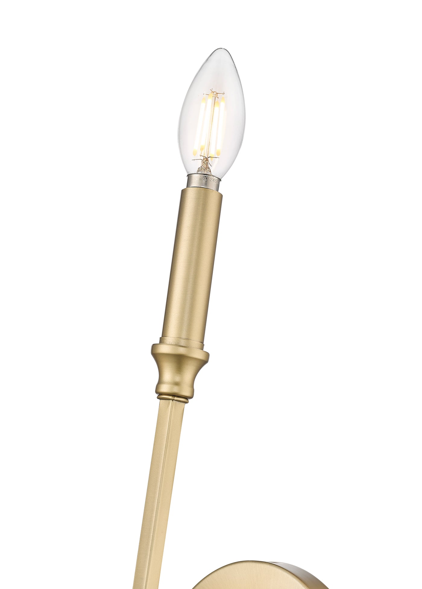 5'' Azara Vintage Brass 1 Light Wall Sconce