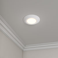 9-inch White Wall Light with 5-CCT Selectable White