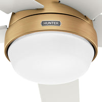 60 inch Aerodyne Wi-Fi ENERGY STAR® Luxe Gold Ceiling Fan with LED Light Kit and Handheld Remote