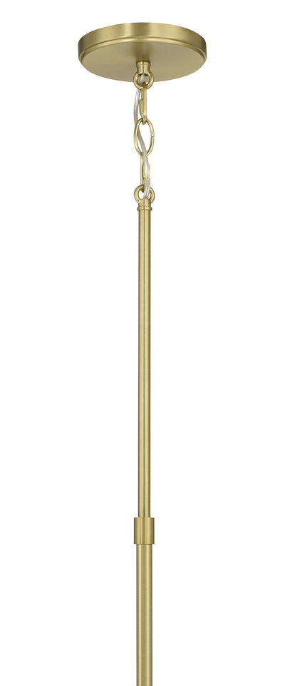 24'' Mairbourne Vintage Brass 4 Light Pendant