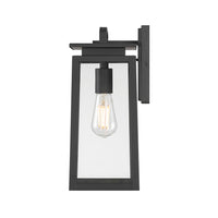 6'' Kendrix Powder Coated Black 1 Light Lantern