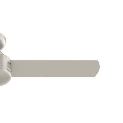 44 inch Presto Matte Nickel Low Profile Ceiling Fan and Wall Control