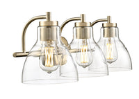 25.25'' Knightsdale Modern Gold 3 Light Bath Vanity