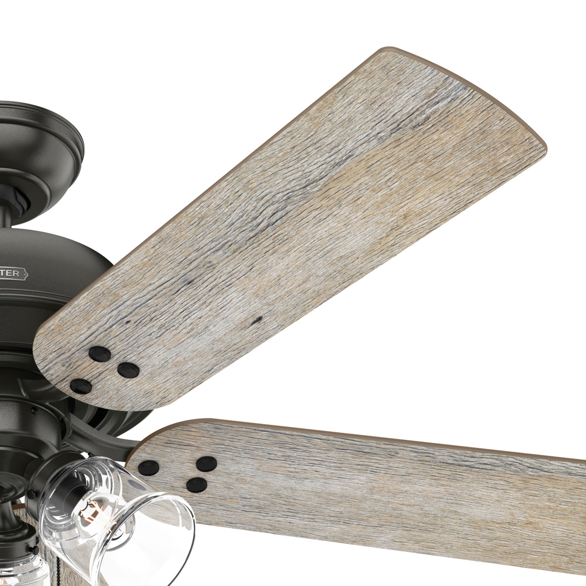 52 inch Shady Grove Noble Bronze Ceiling Fan with LED Light Kit and Pull Chain