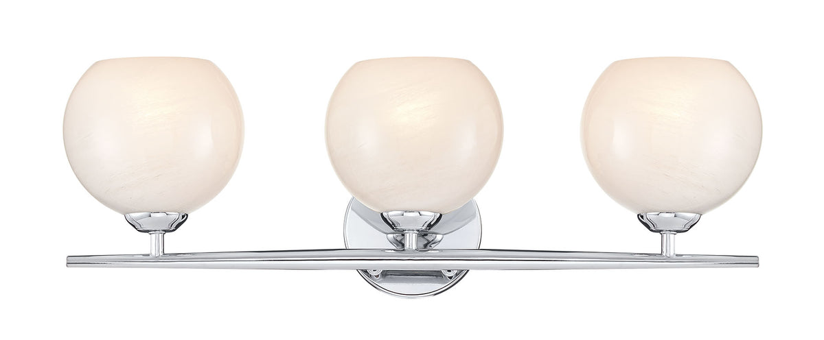 24'' Kimorra Chrome 3 Light Bath Vanity