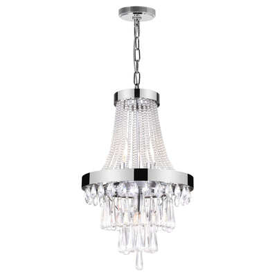Vast 3 Light Chrome Chandelier