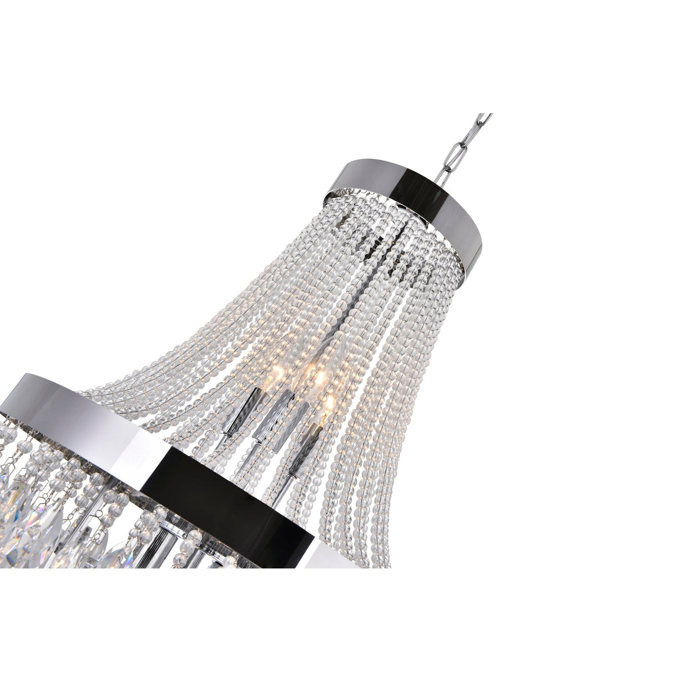 Vast 6 Light Chrome Chandelier