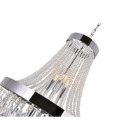 Vast 6 Light Chrome Chandelier