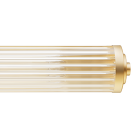 Holly Grove 24-inch 2-light Alturas Gold Vanity Light with Clear Glass