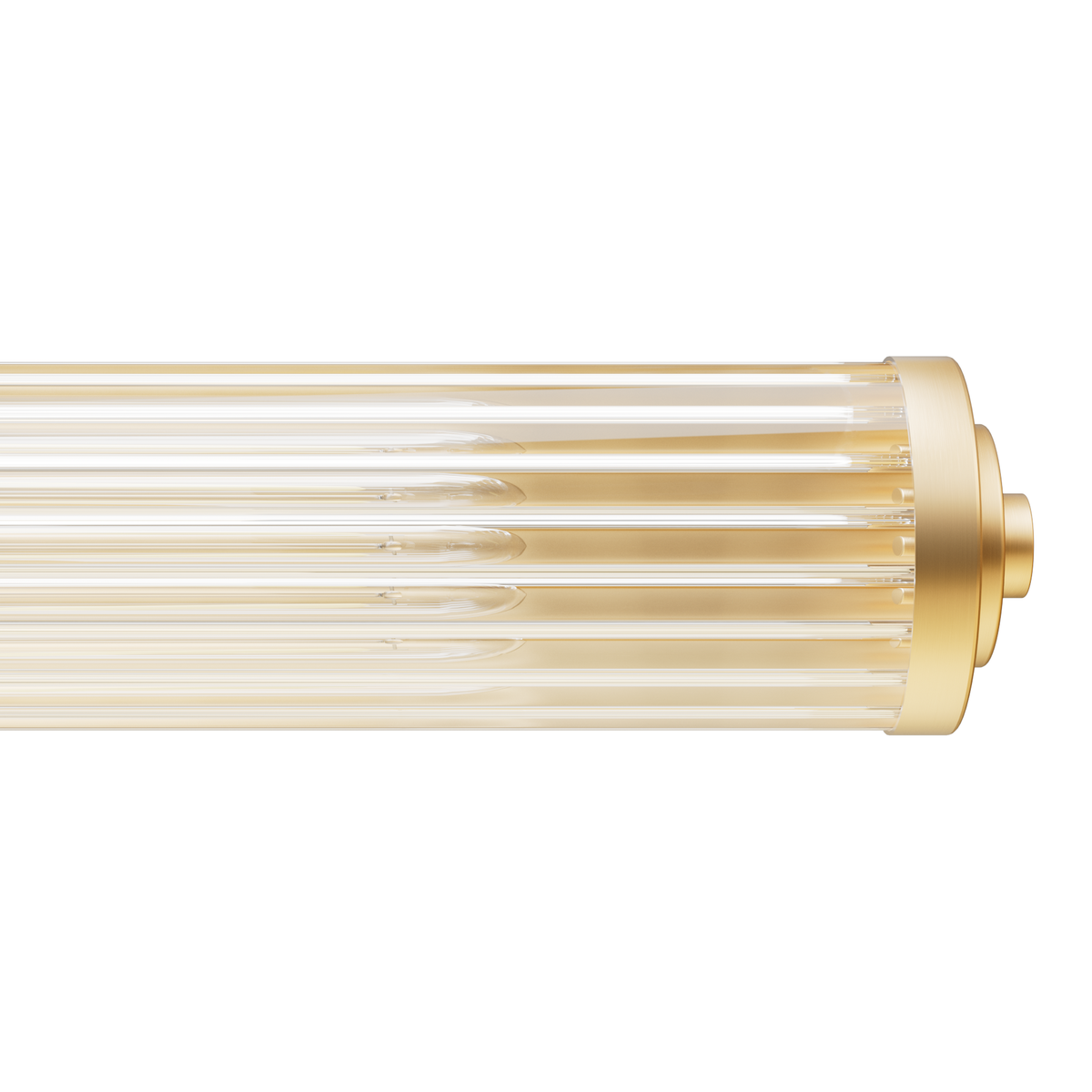 Holly Grove 24-inch 2-light Alturas Gold Vanity Light with Clear Glass