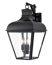 13.25'' Edenton Matte Black 4 Light Wall Sconce