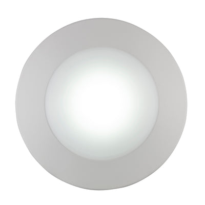 4-inch White Wall Light with 5-CCT Selectable White and 8W Output
