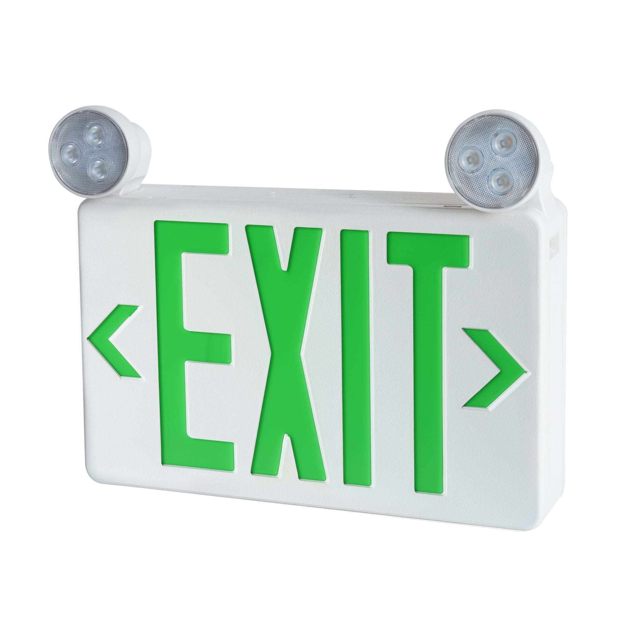 11.75-inch White Exit and Emergency Combo Light with 2.2W Output