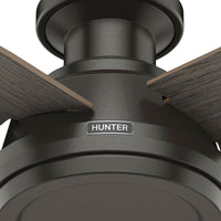 44 inch Dempsey Noble Bronze Low Profile Ceiling Fan and Handheld Remote