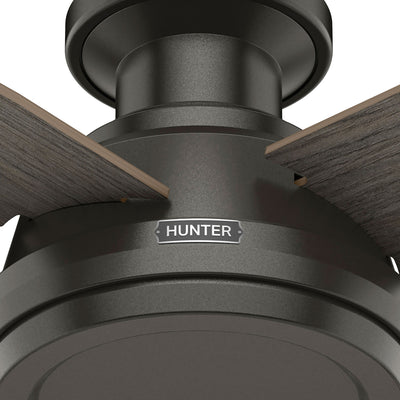 44 inch Dempsey Noble Bronze Low Profile Ceiling Fan and Handheld Remote