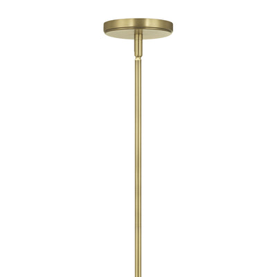 10.5'' Pomari Vintage Brass 1 Light Pendant