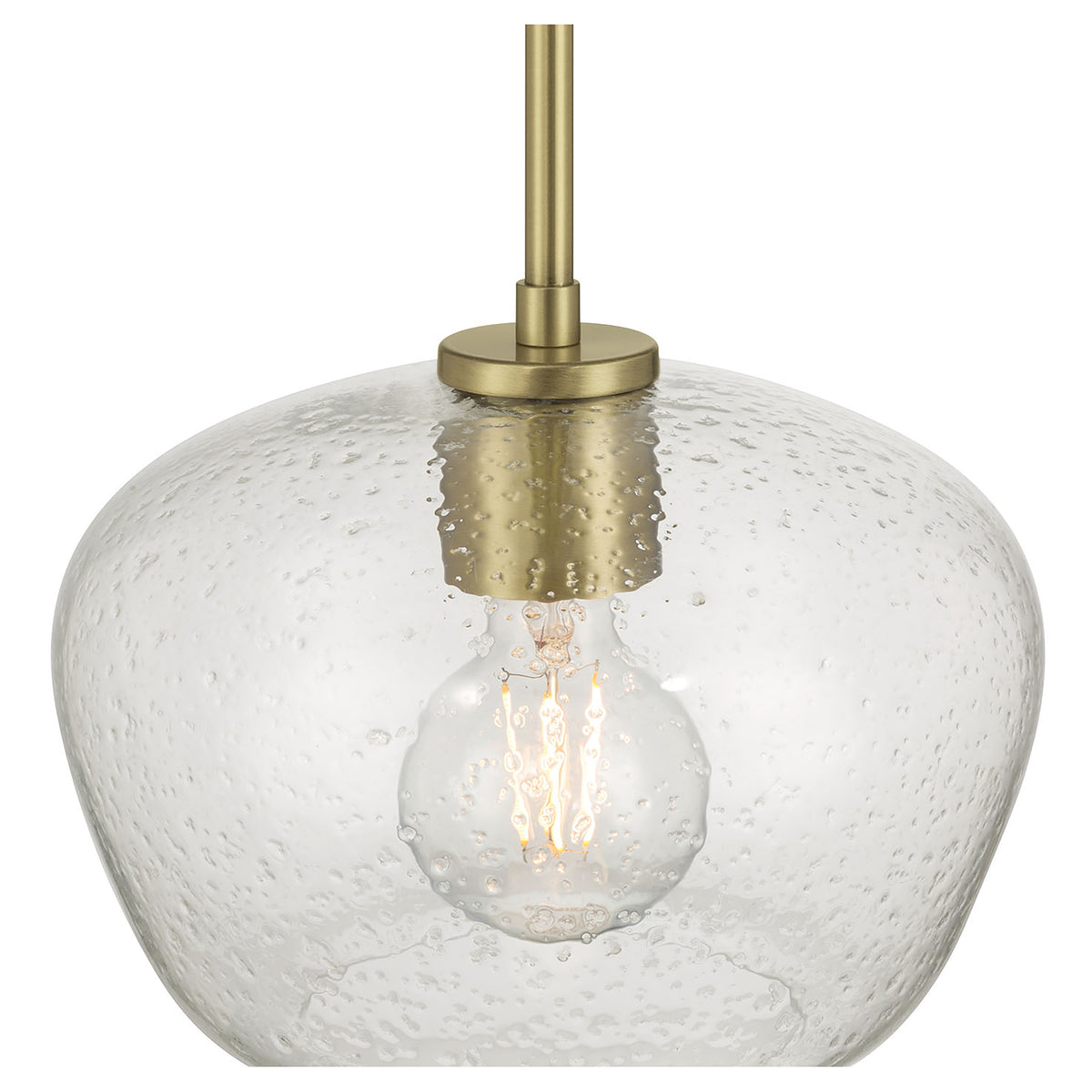 7.5'' Pomari Vintage Brass 1 Light Pendant