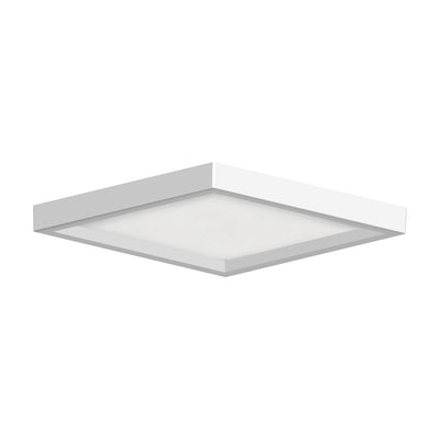 4-inch-White-Low-Profile-Flush-Mount-Light