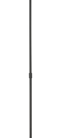 17.5'' Ami Matte Black 4 Light Chandelier