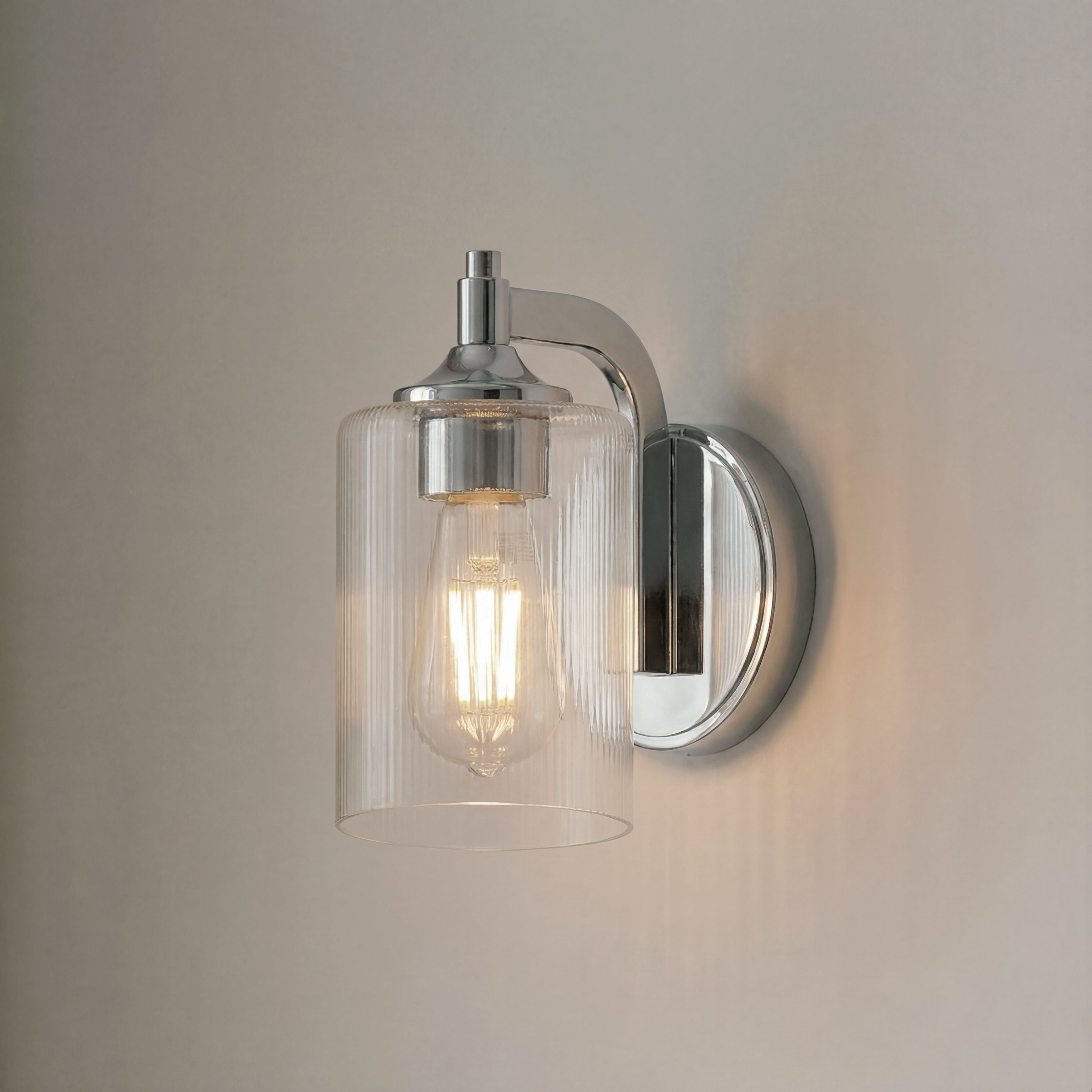5'' Ryehouse Chrome 1 Light Wall Sconce
