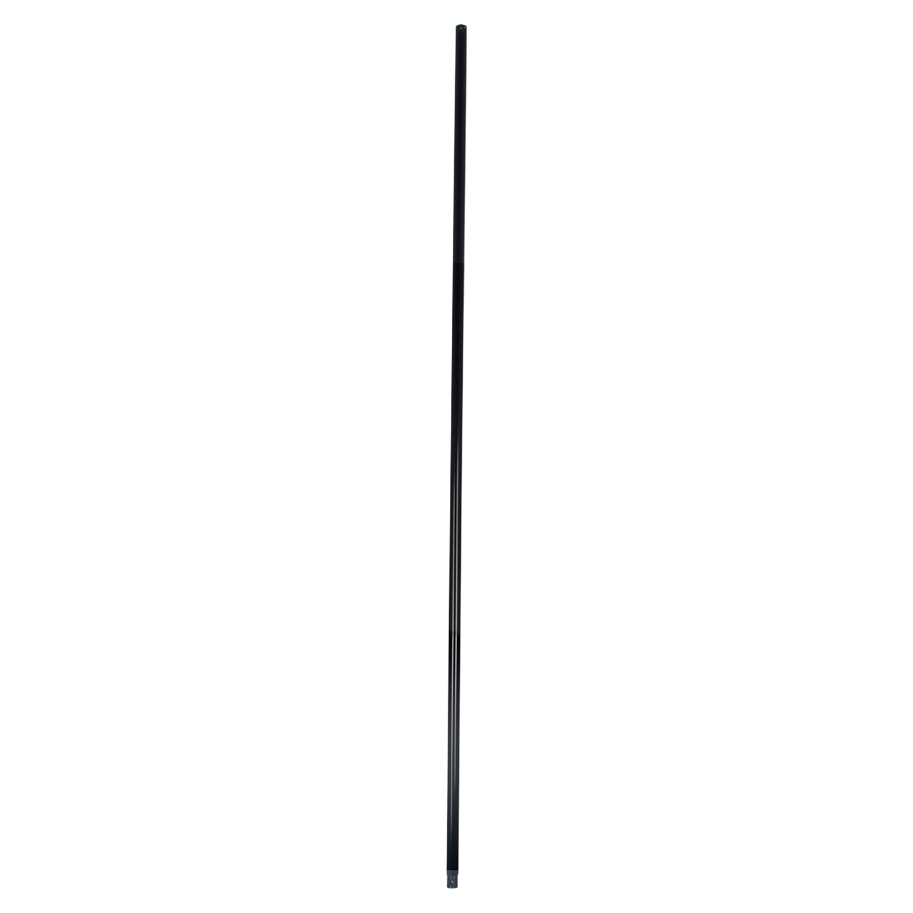 72-inch Matte Black Fan Downrod with 120V Input