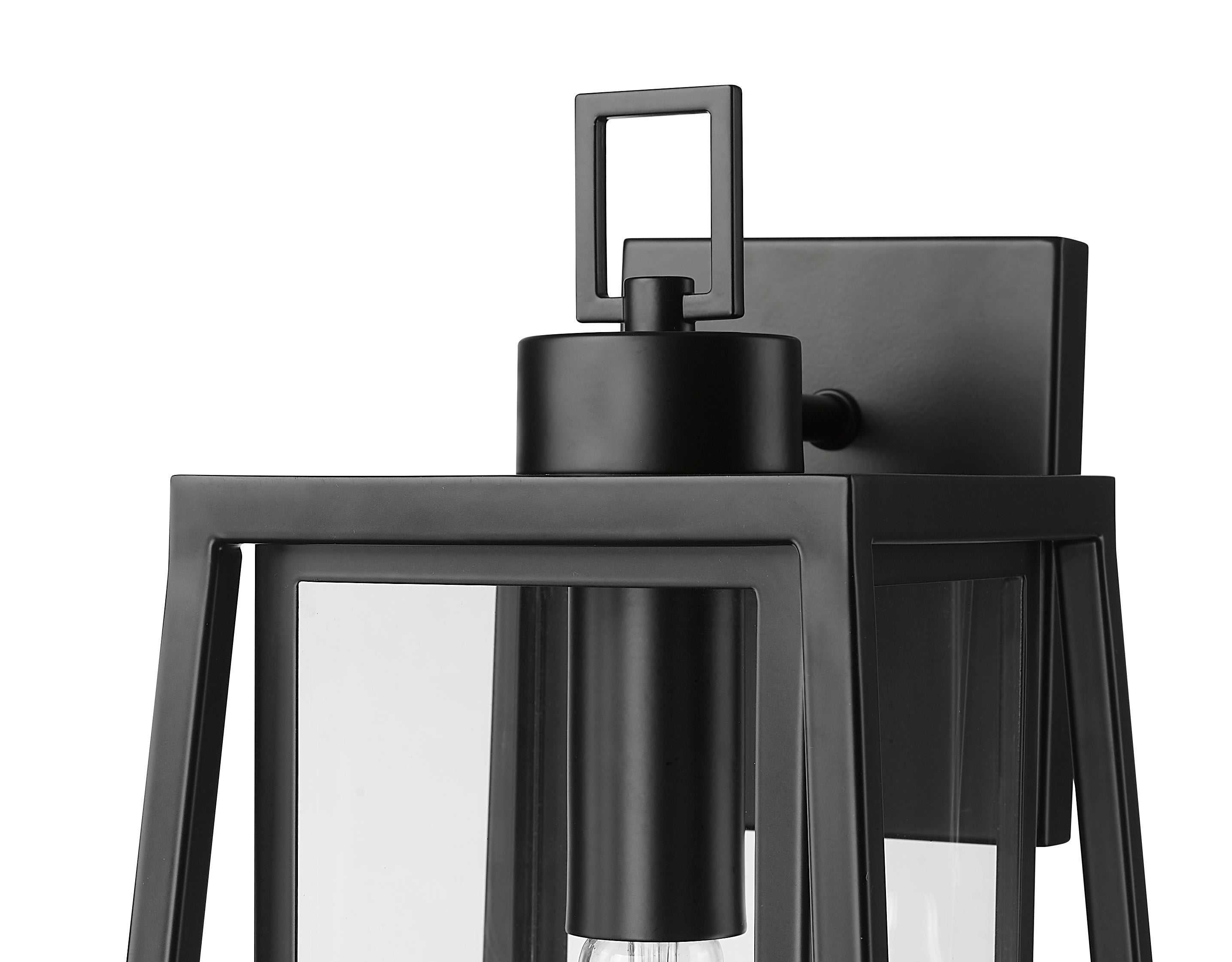 8.25'' Denzell Powder Coated Black 1 Light Wall Sconce
